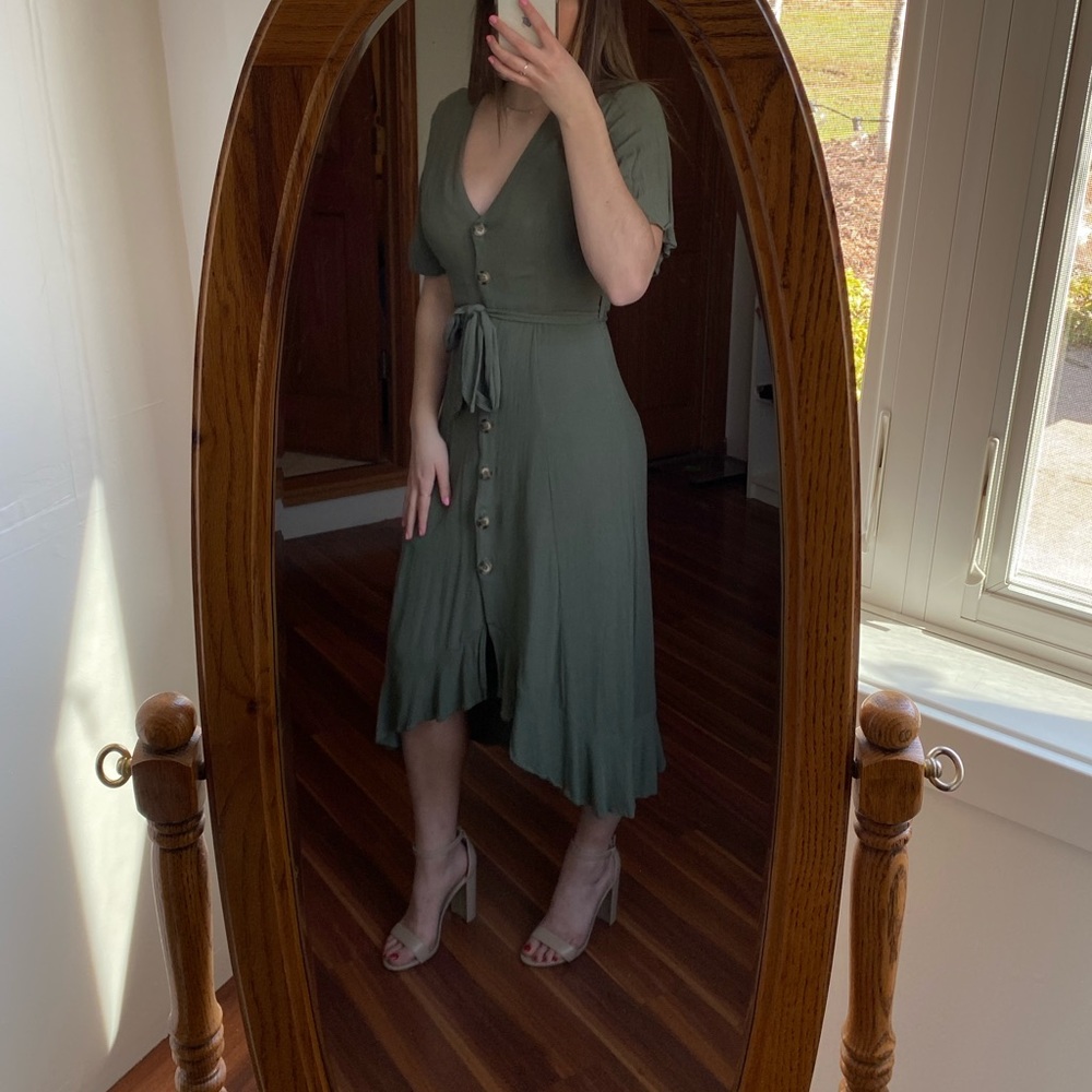 Altar’d State button up dress